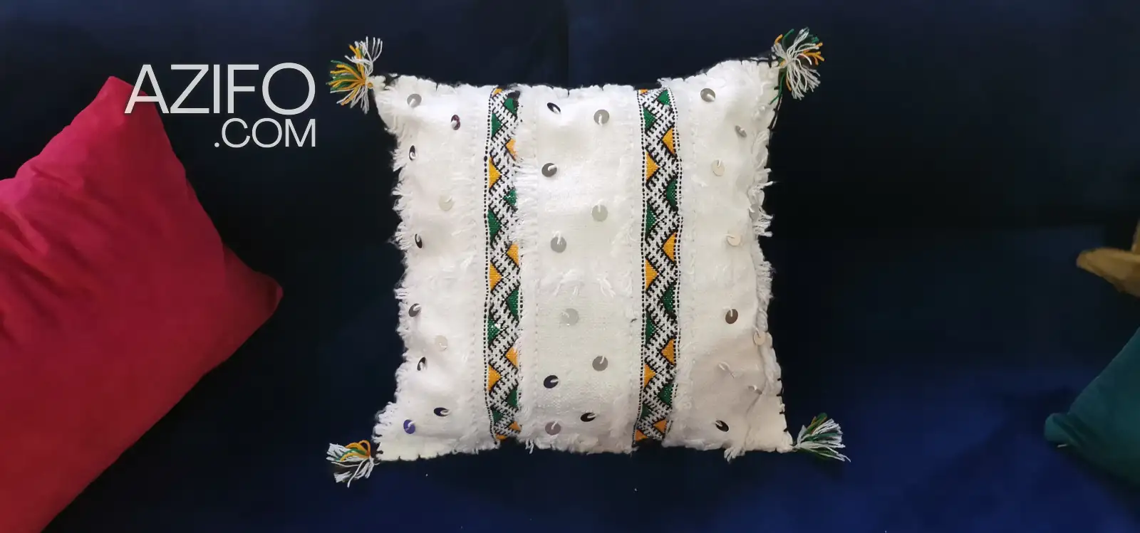 Housse de coussin berbère à Agadir in Agadir, MOROCCO | Azifo
