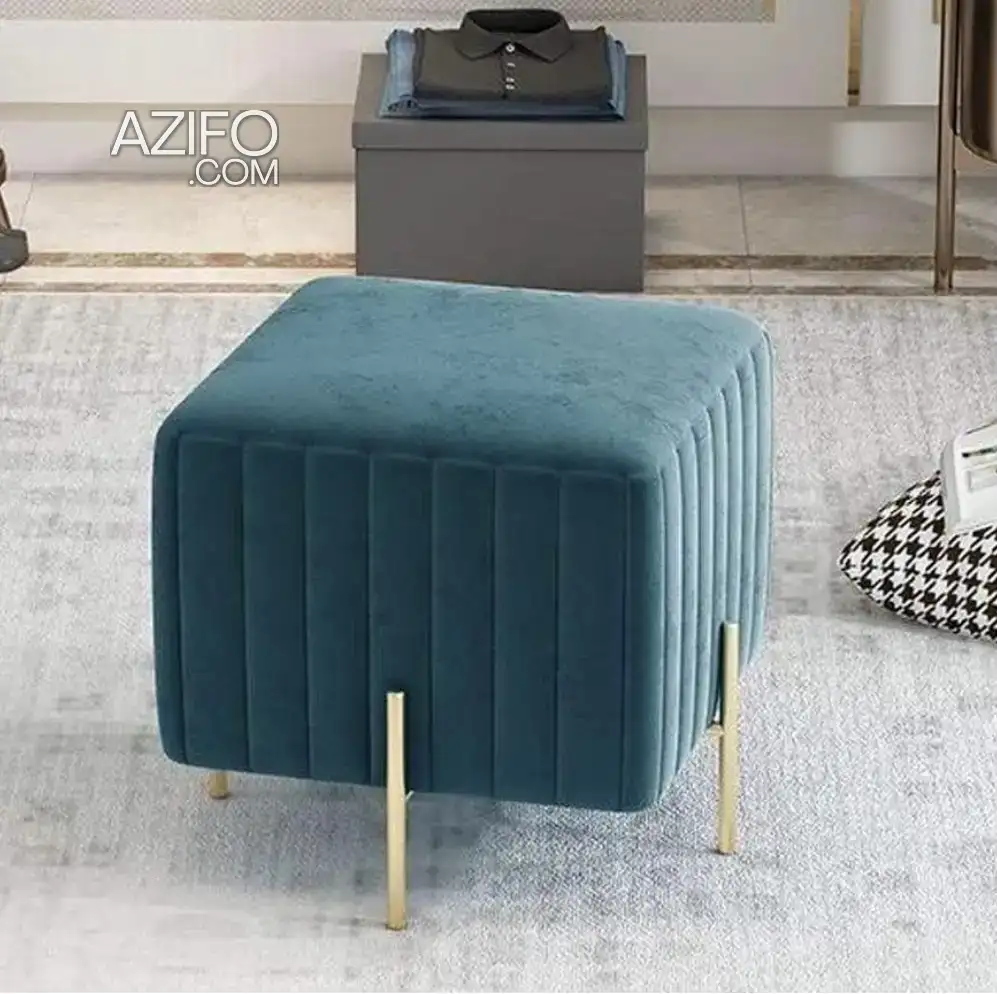 Tabouret en velours à Casablanca in الدار البيضاء, MOROCCO | Azifo