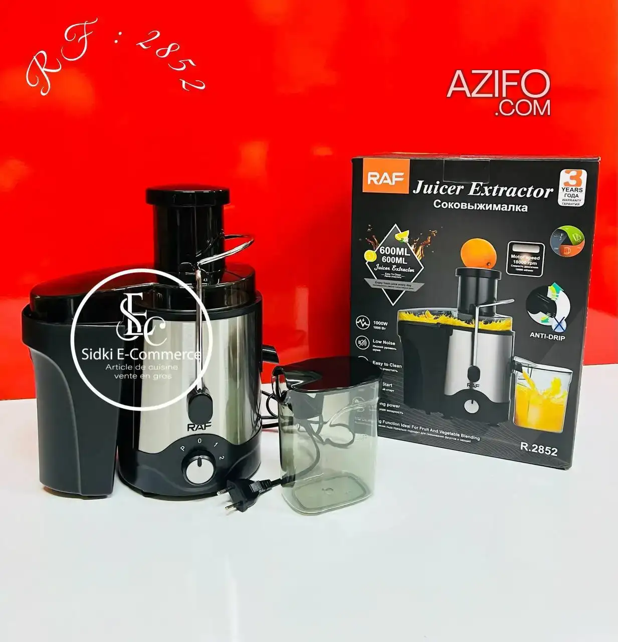 Presse à jus automatique de grande capacité, grand diamètre , séparation des résidus à Casablanca in Casablanca, MOROCCO | Azifo