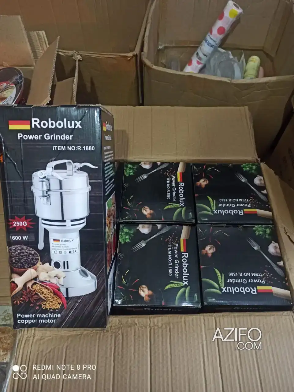 La Cucina Broyeur&moulin épices 250g en acier inoxydable moteur très puissant 1600W+cadeau à Casablanca in Casablanca, MOROCCO | Azifo