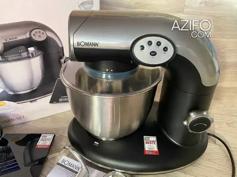 Bomann Robot Pâtissier Cuisine Multifonction 5,6L 1200W avec Balance de cuisine Offert à Casablanca in Casablanca, MOROCCO | Azifo