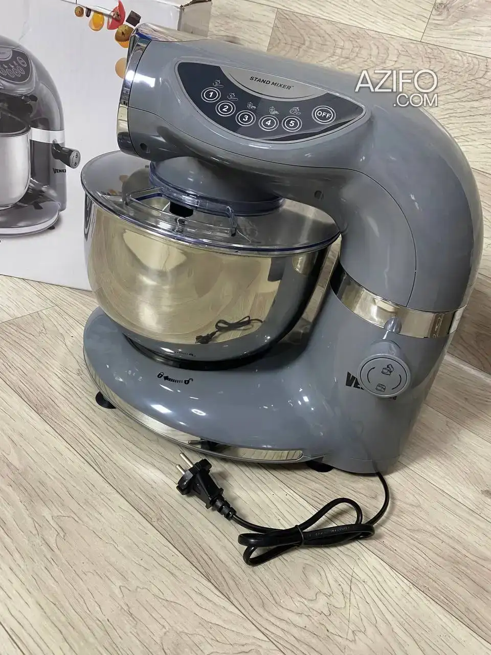 Venezia Robot pétrin multifonction 7L, 5 Vitesses, 1000W, Boutons Numériques à Casablanca in Casablanca, MOROCCO | Azifo