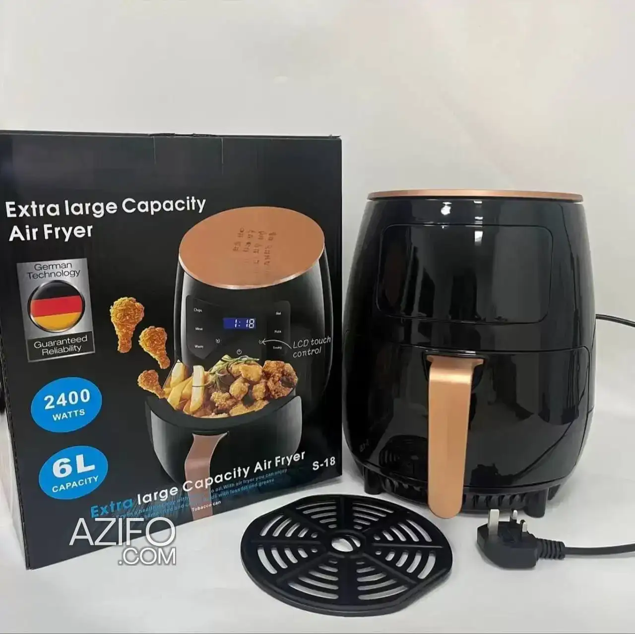 Air freyer silver Crest 6 litre قلاية هوائيه 6 لتر à Casablanca in الدار البيضاء, MOROCCO | Azifo