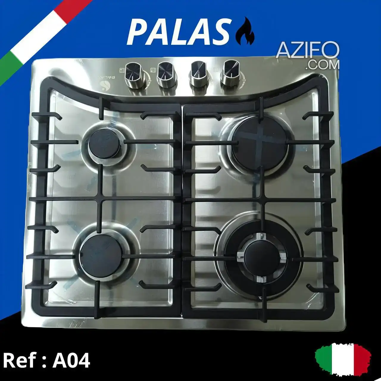Plaque encastrable palas 60 cm 4 feu بلاك اونكاستري 60 سنتيم 4 شعلات à Casablanca in الدار البيضاء, MOROCCO | Azifo