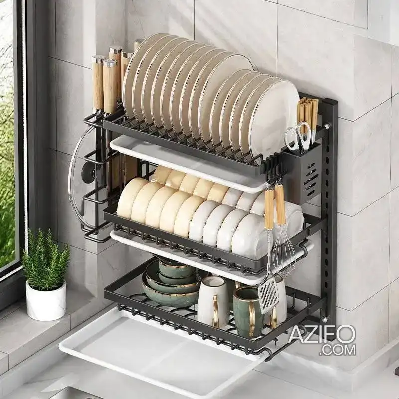 Durable Triple Sink قطارة الأواني الجديدة — Casablanca in الدار البيضاء, MOROCCO | Azifo