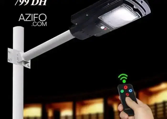 lampadaire solaire 30w — éclairage extérieur à Mohammedia in Mohammédia, MOROCCO | Azifo
