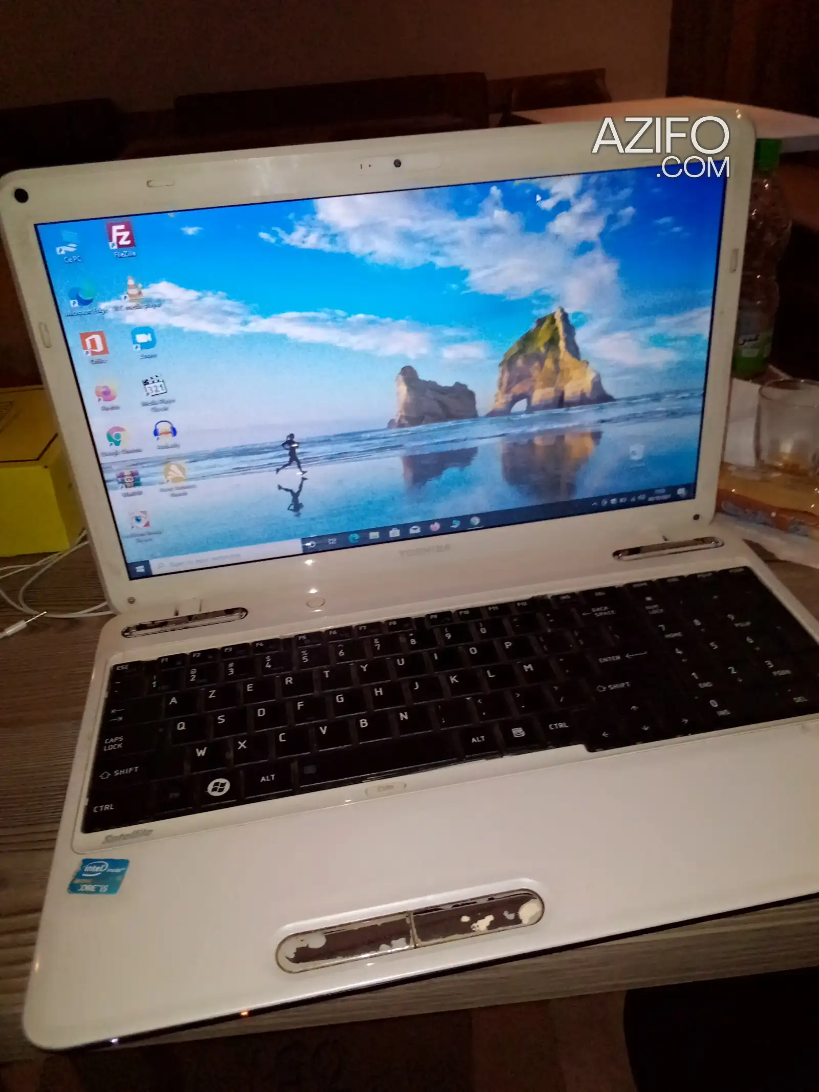 Pc Portable TOSHIBA Satellite Intel Core i5 Prof 6Go RAM 250Go DR Clavier Numérique à Casablanca in الدار البيضاء, MOROCCO | Azifo