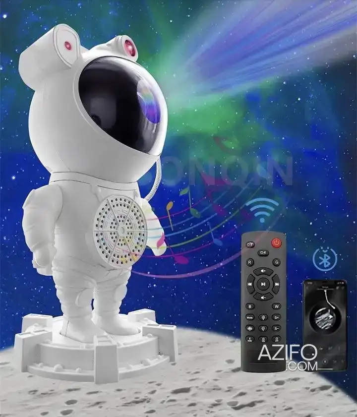 Astronaute Galaxy Projecteur, Veilleuse Étoile LED Plafond Éclairé à Casablanca in الدار البيضاء, MOROCCO | Azifo