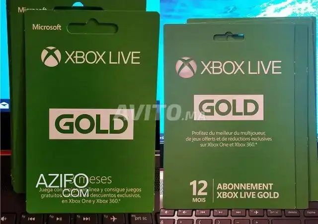 Carte Xbox Live Maroc à Casablanca in الدار البيضاء, MOROCCO | Azifo