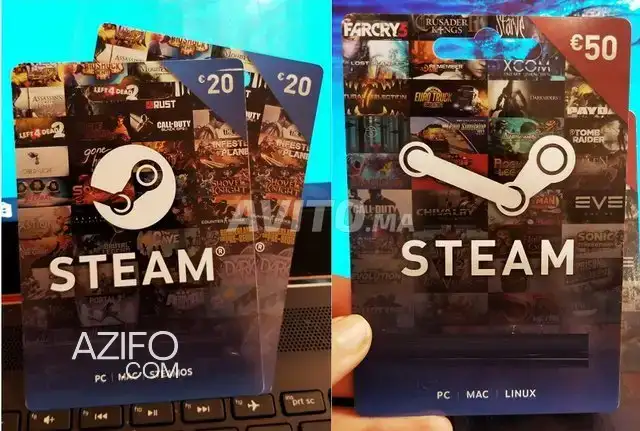 Carte Steam Maroc à Casablanca in الدار البيضاء, MOROCCO | Azifo