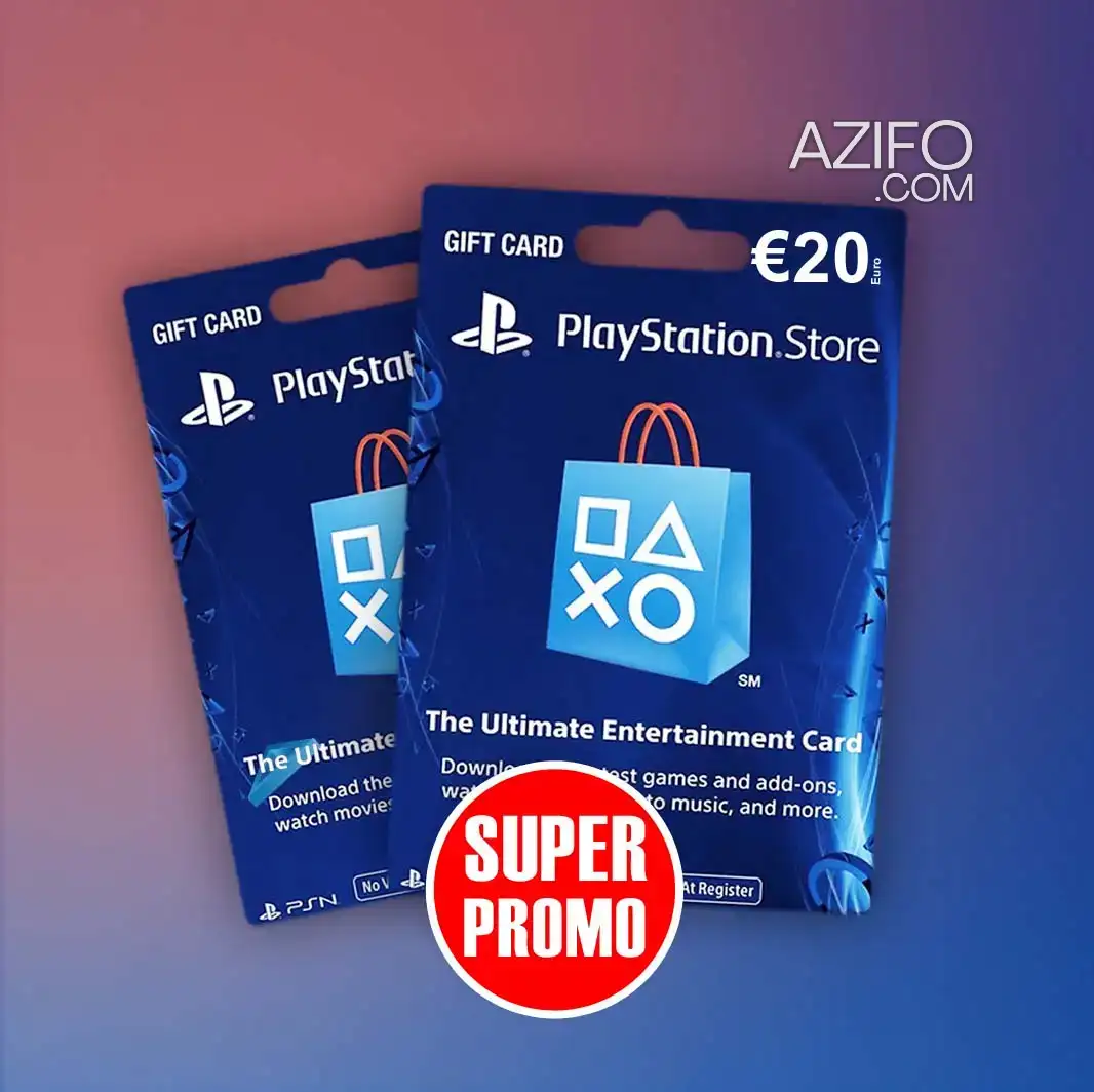 Playstation carte PSN 20 Euros à Casablanca in الدار البيضاء, MOROCCO | Azifo