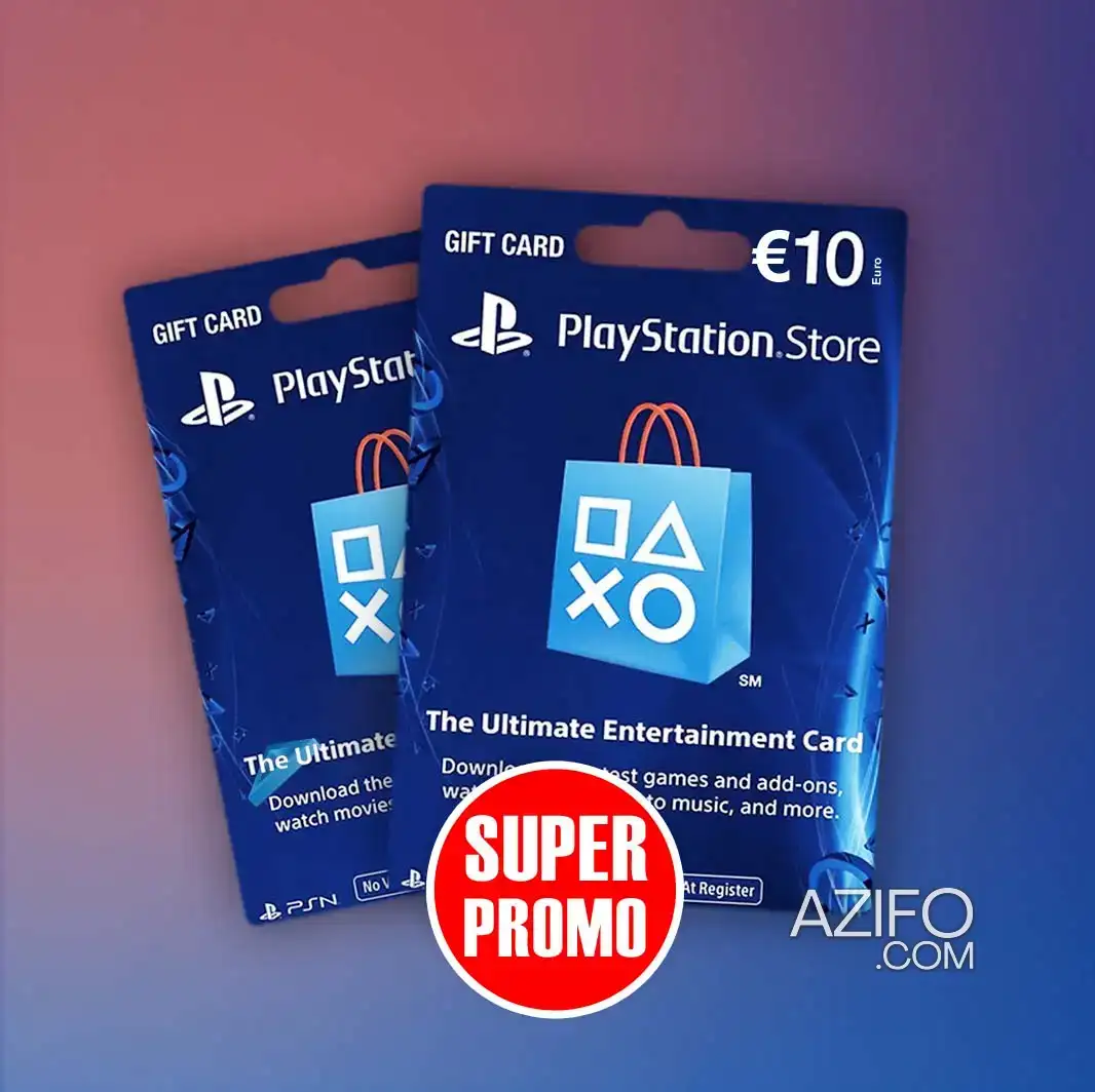 Playstation carte PSN 10 Euros à Casablanca in الدار البيضاء, MOROCCO | Azifo