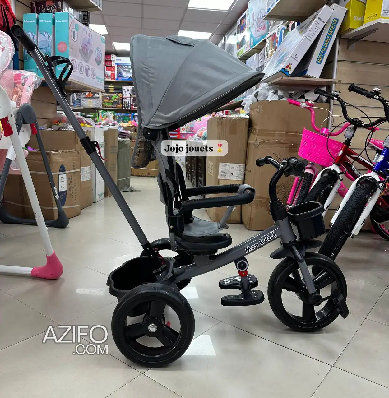 Tricycle Poussette 2 face à Casablanca in Casablanca, MOROCCO | Azifo