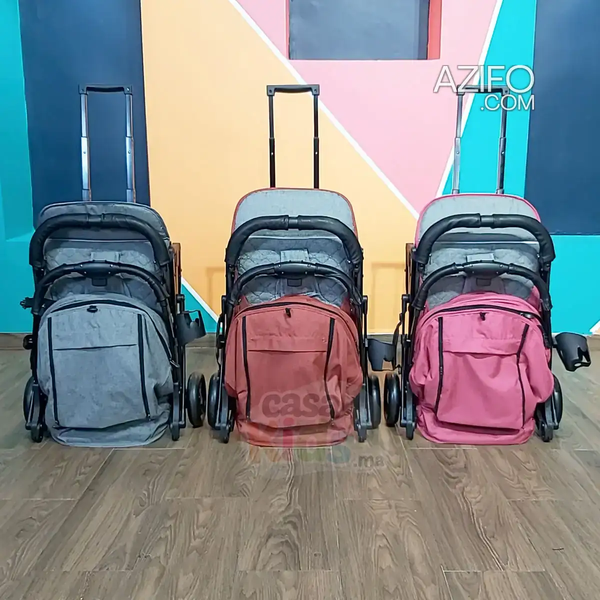 Poussette valise de luxe et Poussette balançoire 2 en 1 à Meknès in Meknes, MOROCCO | Azifo
