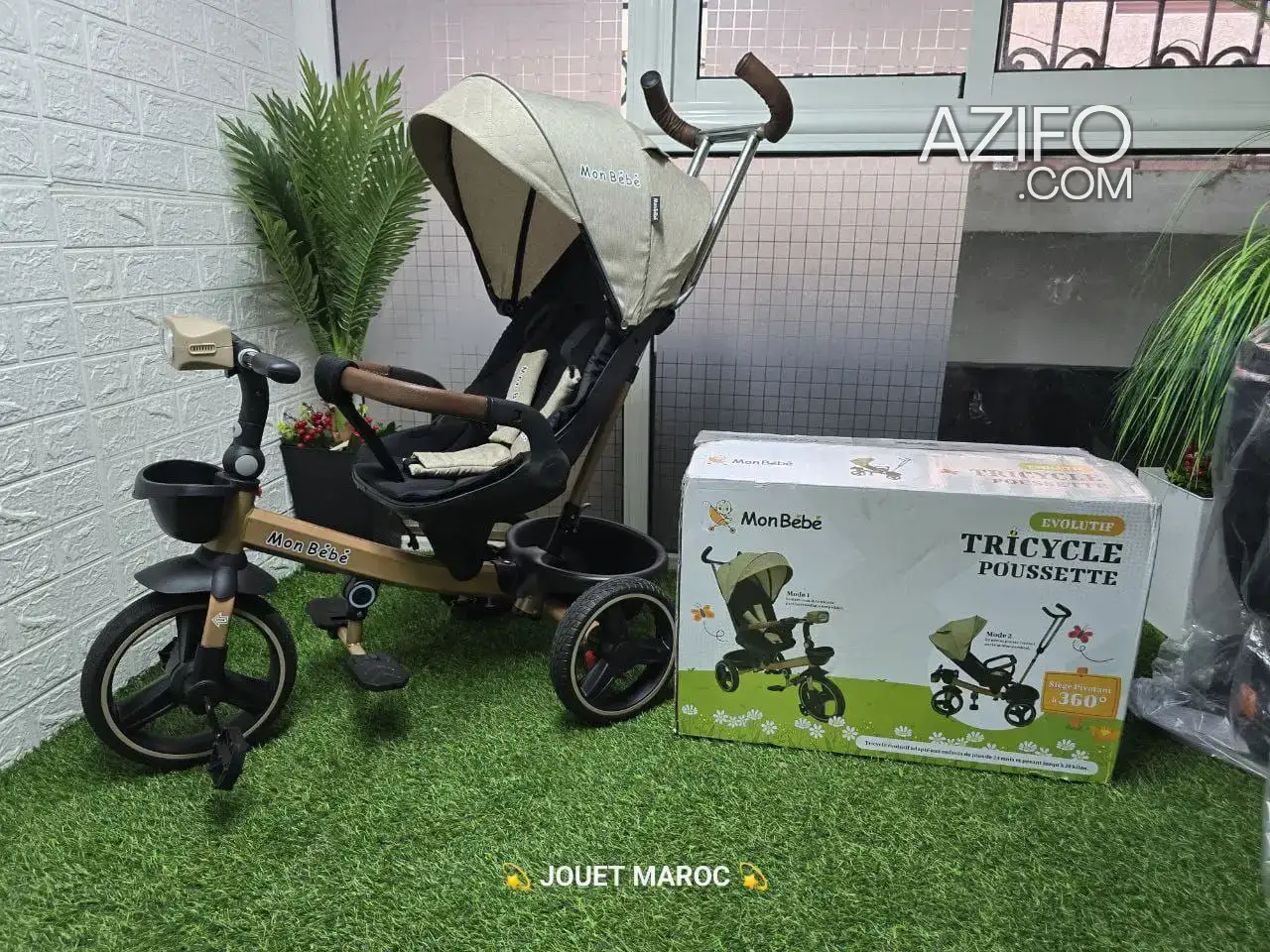 Tricycle mon bébé musical et lumineux à Casablanca in Casablanca, MOROCCO | Azifo