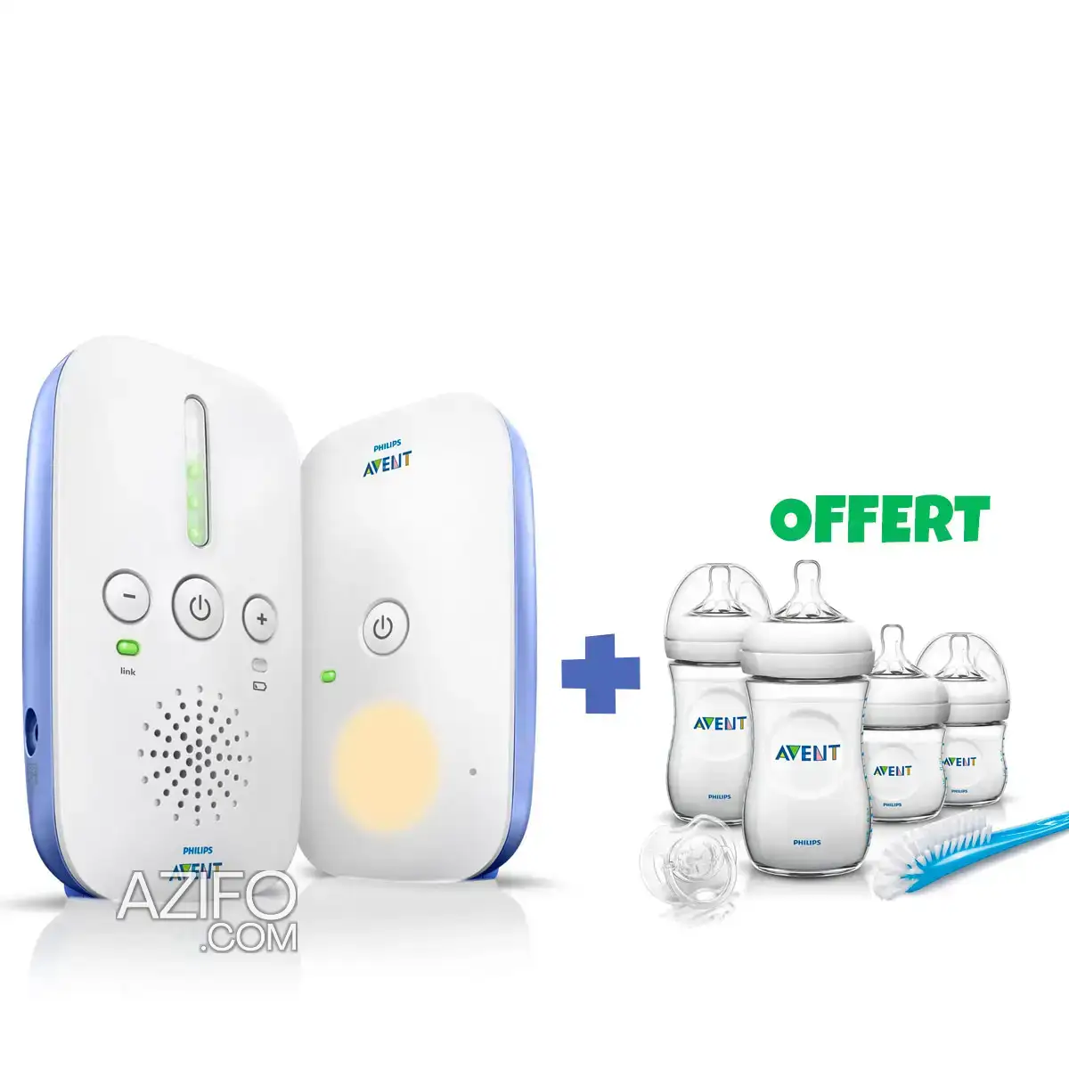 Babyphone Écoute-bébé + Kit nouveau né avent Offert à Meknès in Meknes, MOROCCO | Azifo
