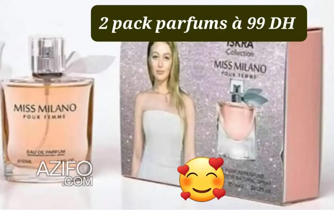 pack 2 parfum en promotion – pour les amateurs de parfums in الرباط, MOROCCO | Azifo