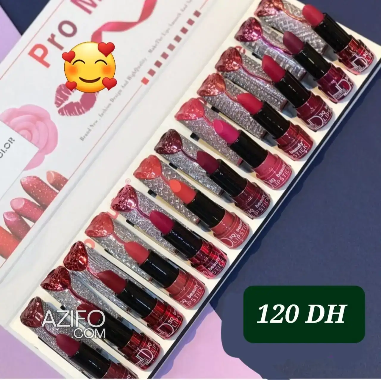 pack 12 rouge à lèvres matt en promotion – pour la beauté et les soins in الرباط, MOROCCO | Azifo
