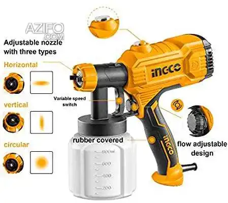 Pistolet a Peinture Electrique 350 W – 350W, 800ml in Rabat, MOROCCO | Azifo