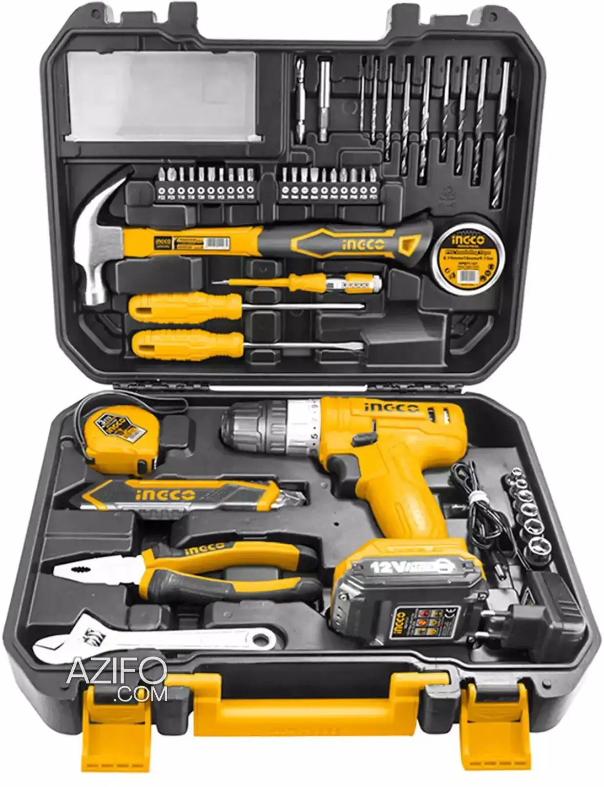 Coffret visseuse 12V + 126 outils/accessoires – 1pcs in Rabat, MOROCCO | Azifo