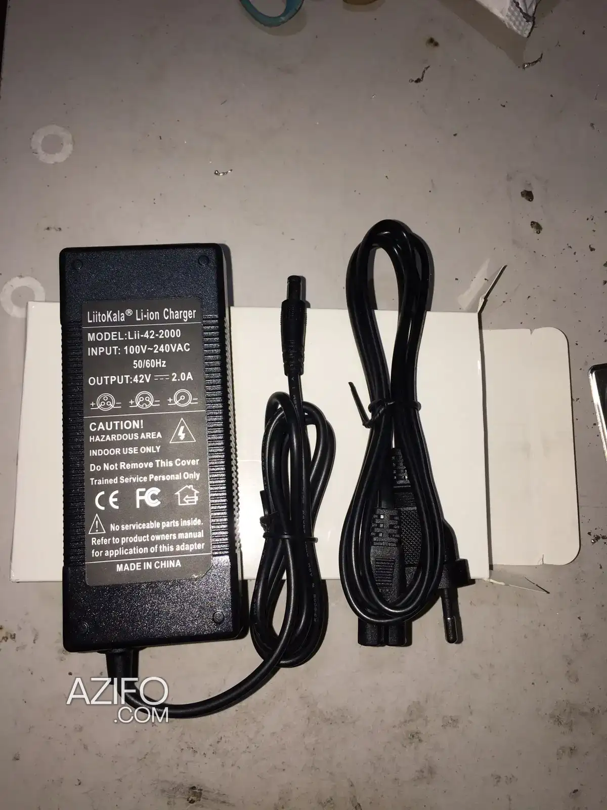 Chargeur 42 V pour trottinette électrique – accessoire de recharge in Casablanca, MOROCCO | Azifo