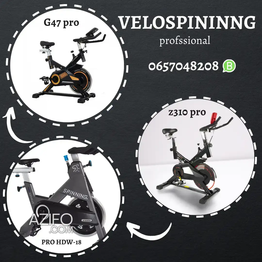 Vélo spinning excellent type – vélo pour l’entraînement à domicile in الدار البيضاء, MOROCCO | Azifo