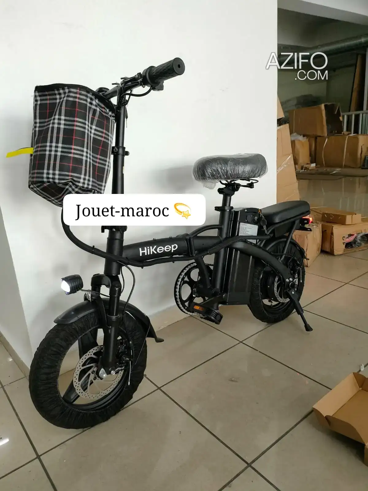 Vélo électrique Hikeep - Batterie lithium 48V – 350 W, batterie 48 V in Casablanca, MOROCCO | Azifo