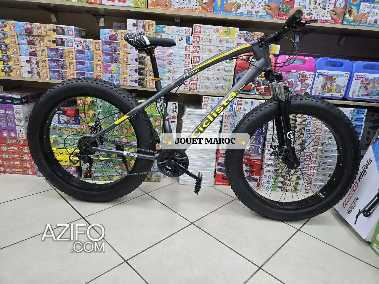 VÉLO VTT CICLISTA 26 × 4.0 POUCES – 21 vitesses, freins à disque in Casablanca, MOROCCO | Azifo