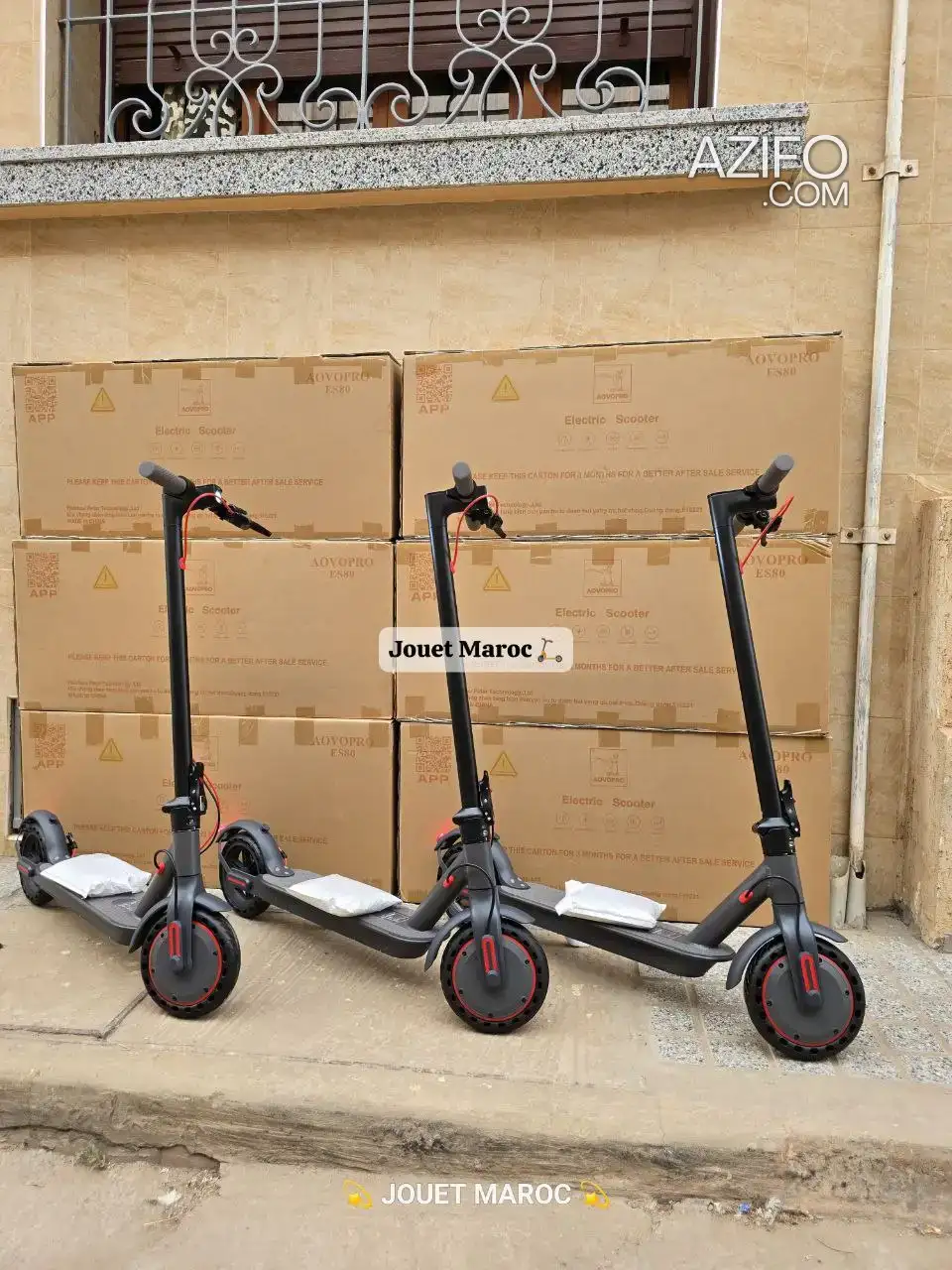 Trottinette Électrique AOVO PRO ES80 – 350 W, batterie 36 V in الدار البيضاء, MOROCCO | Azifo