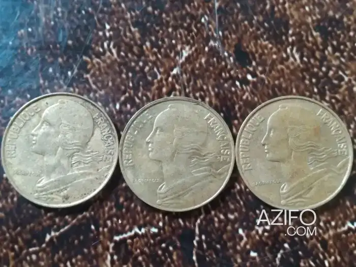 ثلاث قطع نقدية فرنسية من فئة 20 سنت لهواة الجمع in Meknes, MOROCCO | Azifo