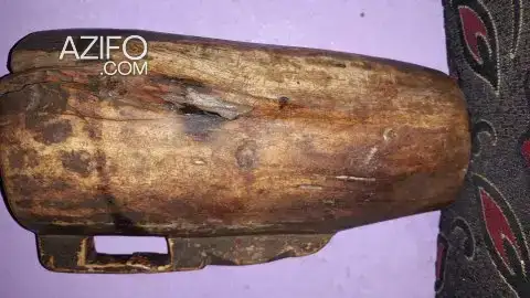 مهراز خشبي عمره أكثر من 100 سنة لهواة الأدوات التقليدية in Guelmim, MOROCCO | Azifo