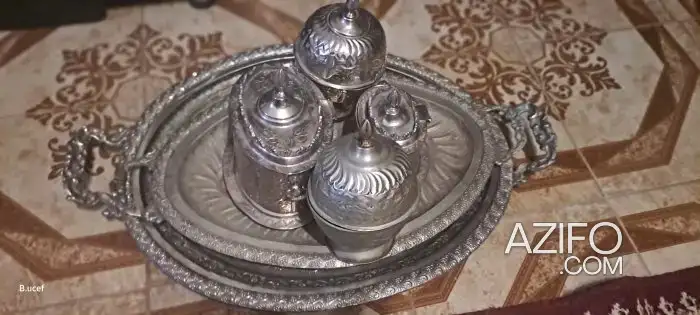 أواني فضية قديمة وأصلية لهواة التحف والمقتنيات in Rabat, MOROCCO | Azifo