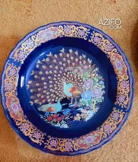 طباسل الطاووس الحر الممتاز China منحوت نحت رفيع باليد و أصيل قديم جدًا in Rabat, MOROCCO | Azifo