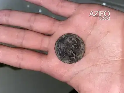 عملة سداسية 1289 (نحاسية) نادرة جداً مغربية بنقش النجمة السداسية من عهد محمد الرابع in Casablanca, MOROCCO | Azifo