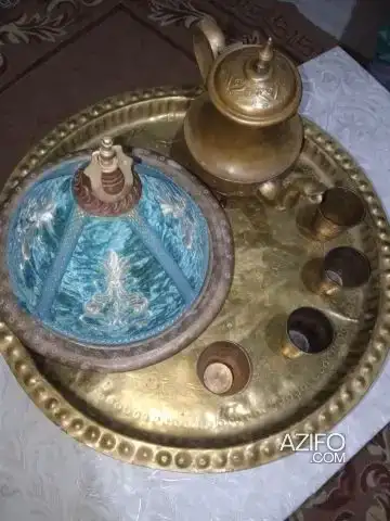 أواني نحاسية قديمة لهواة التحف والمقتنيات in الدار البيضاء, MOROCCO | Azifo