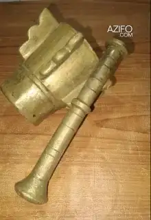 مهراز نحاسي بعمر يزيد على 100 سنة لهواة الأدوات التقليدية in Casablanca, MOROCCO | Azifo