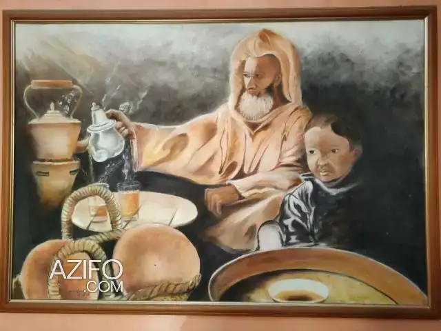 جلسة الشاي مع الجد لعشاق الفن واللوحات in Casablanca, MOROCCO | Azifo