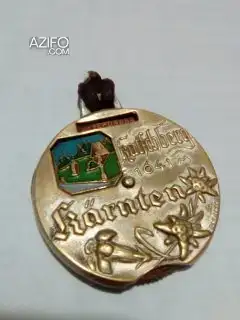 Antique Austrian Wien Slide-View Keychain, Signed Ges.Gesch. in El Kelâa des Sraghna, MOROCCO | Azifo