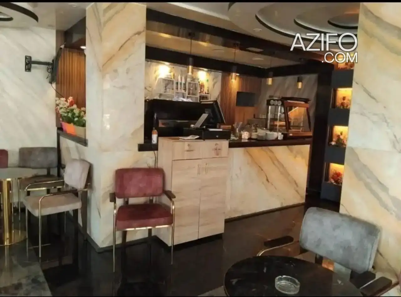 Café à vendre à Casablanca – 160 m² – Riyad Sahel in Casablanca, MOROCCO | Azifo
