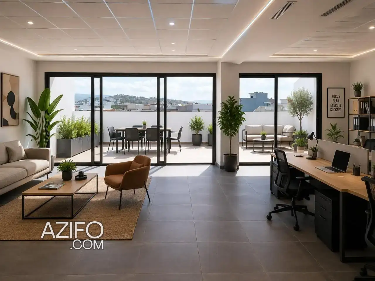 Bureau à vendre à Tanger – 54 m² in Tanger-Assilah, MOROCCO | Azifo