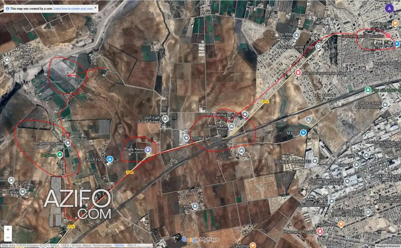 Terrain agricole à vendre à Fès – 30 000 m² in فاس, MOROCCO | Azifo
