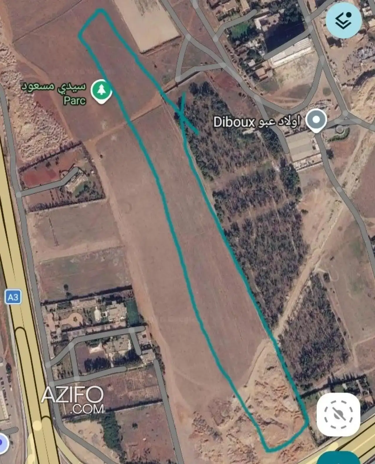 Terrain à vendre à Casablanca – 54 245 m² in الدار البيضاء, MOROCCO | Azifo