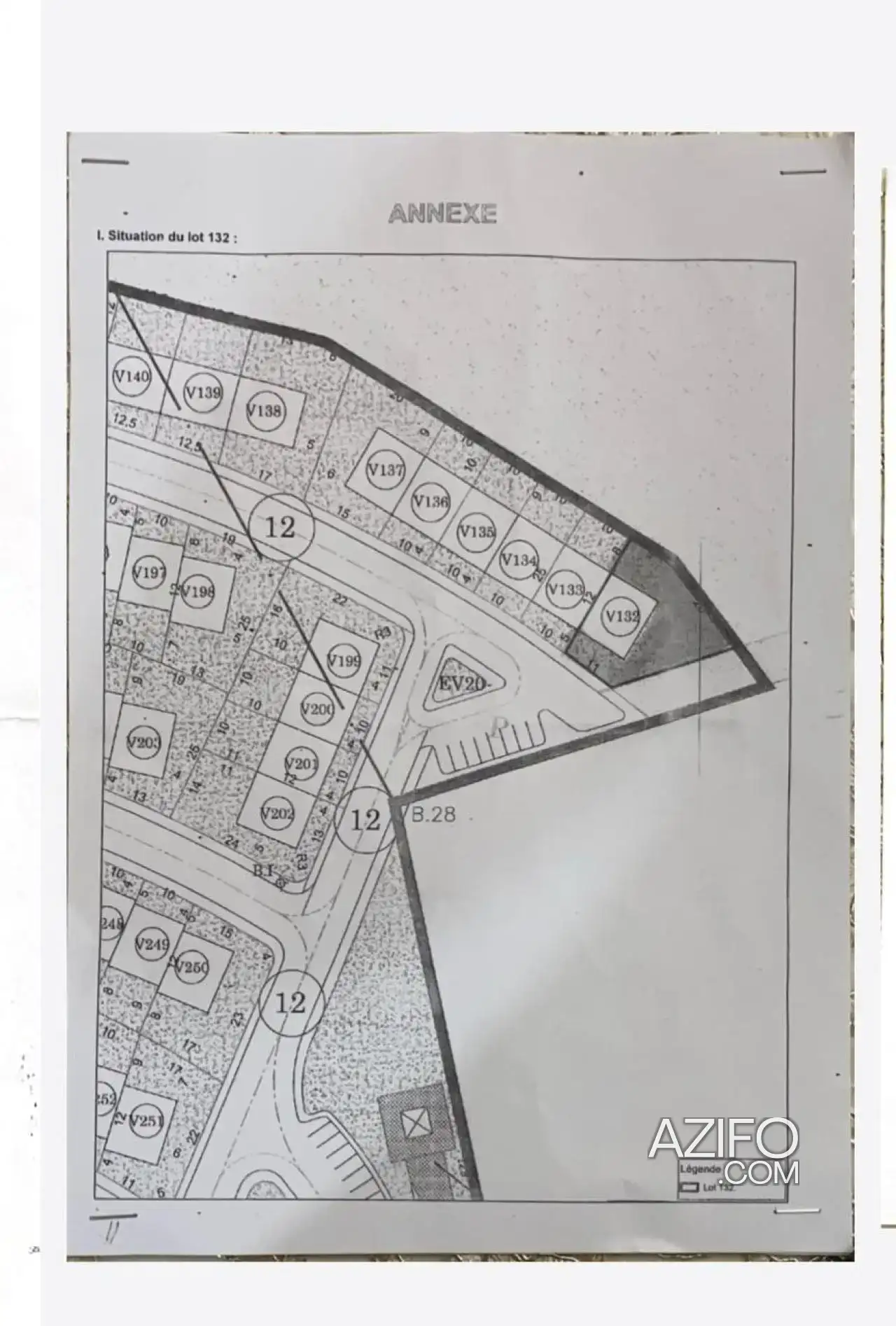 Terrain à vendre à Casablanca – 467 m² in الدار البيضاء, MOROCCO | Azifo