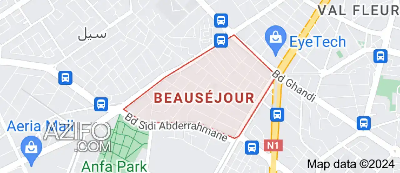 Terrain à vendre à Casablanca – 440 m² in الدار البيضاء, MOROCCO | Azifo