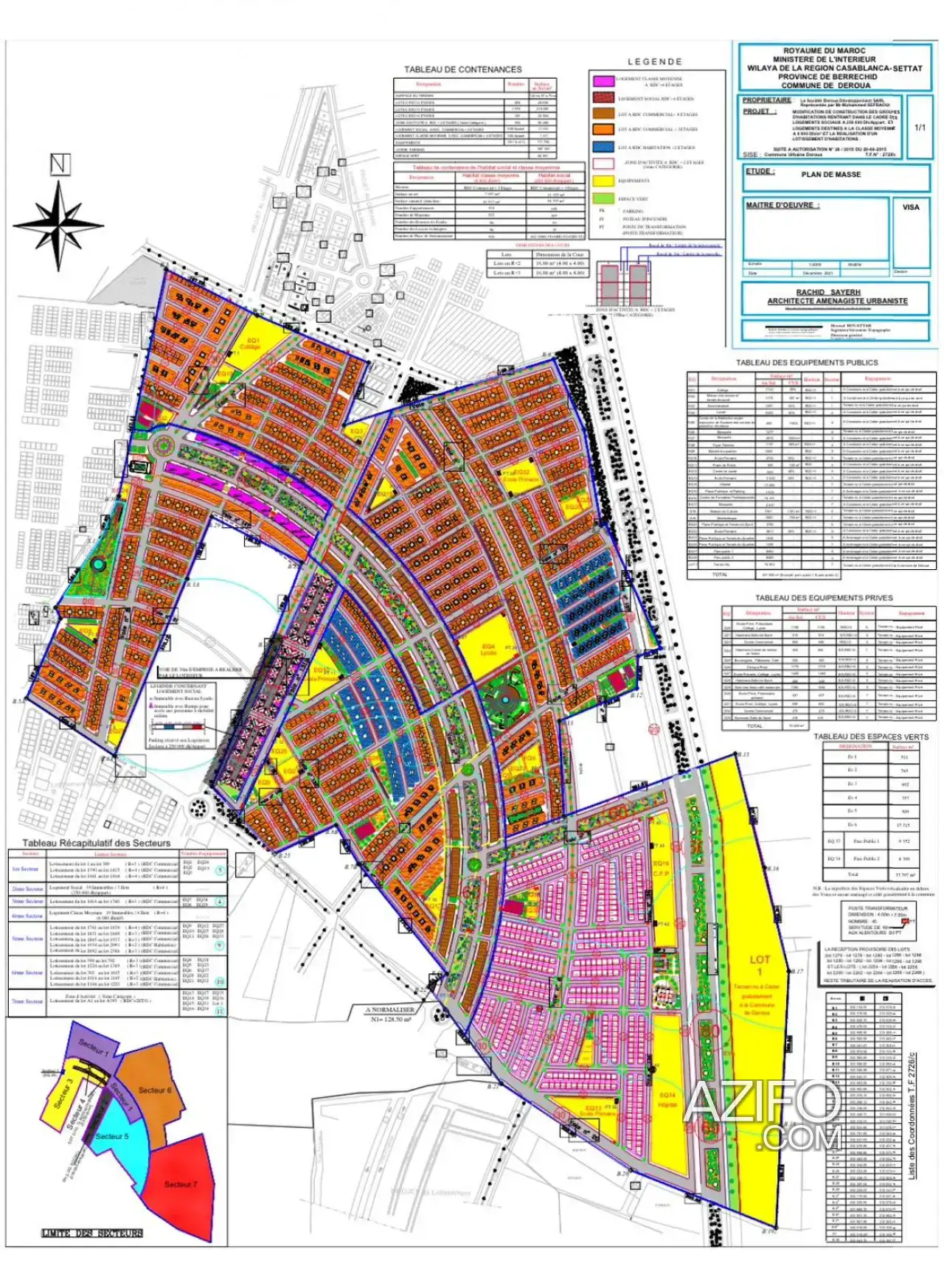 Terrain à vendre à Deroua – 100 000 m² in الدار البيضاء, MOROCCO | Azifo