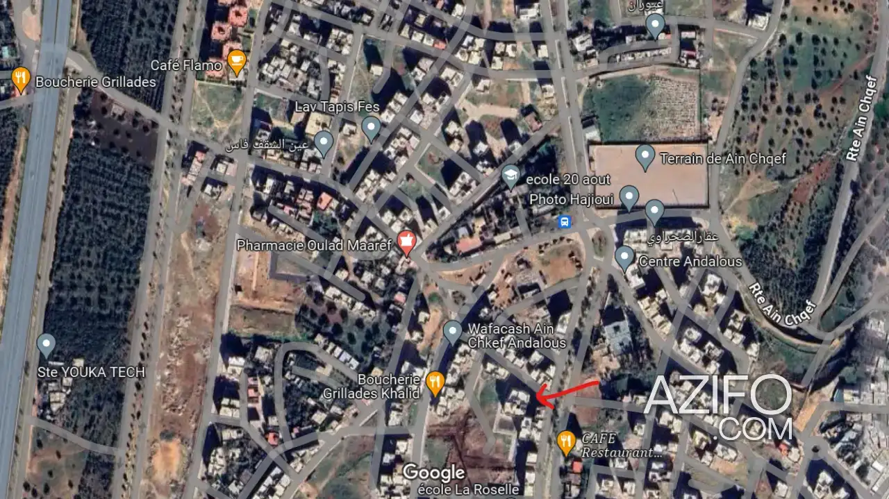 Terrain à vendre à Fès – 116 m² in فاس, MOROCCO | Azifo
