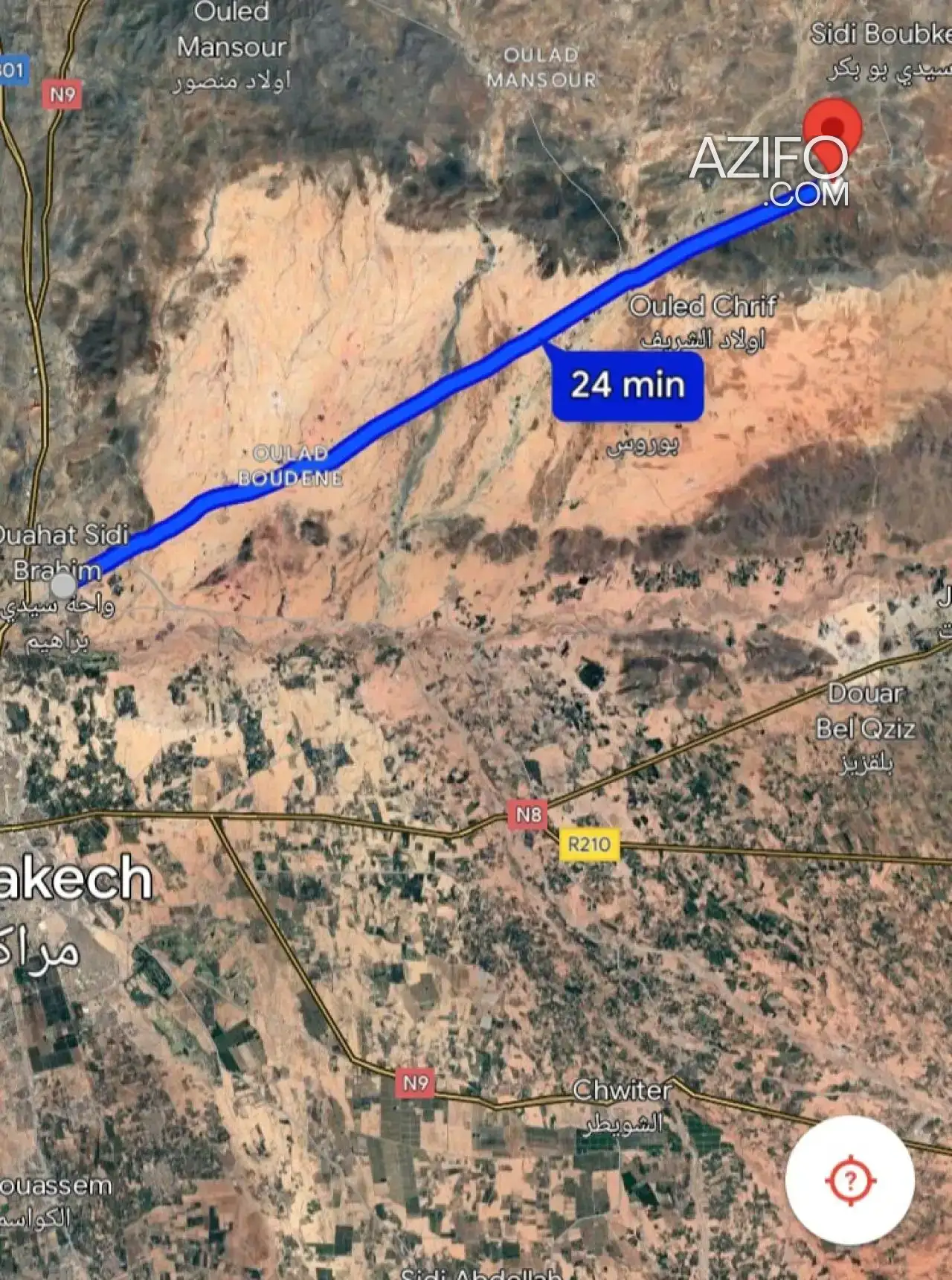 Terrain à vendre à Marrakech – 160 000 m² in مراكش, MOROCCO | Azifo