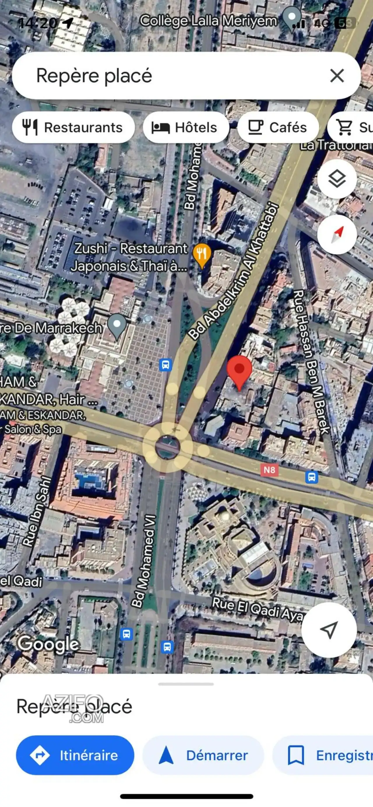 Terrain titré à vendre à Marrakech in مراكش, MOROCCO | Azifo