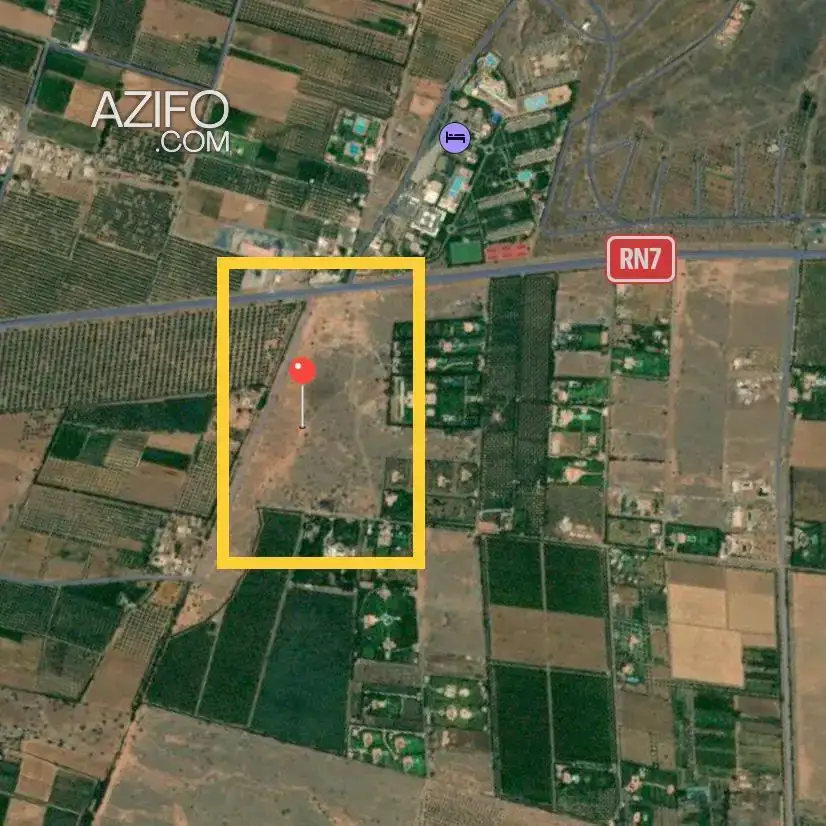 Terrain titré à vendre à Marrakech – 123 000 m² in مراكش, MOROCCO | Azifo