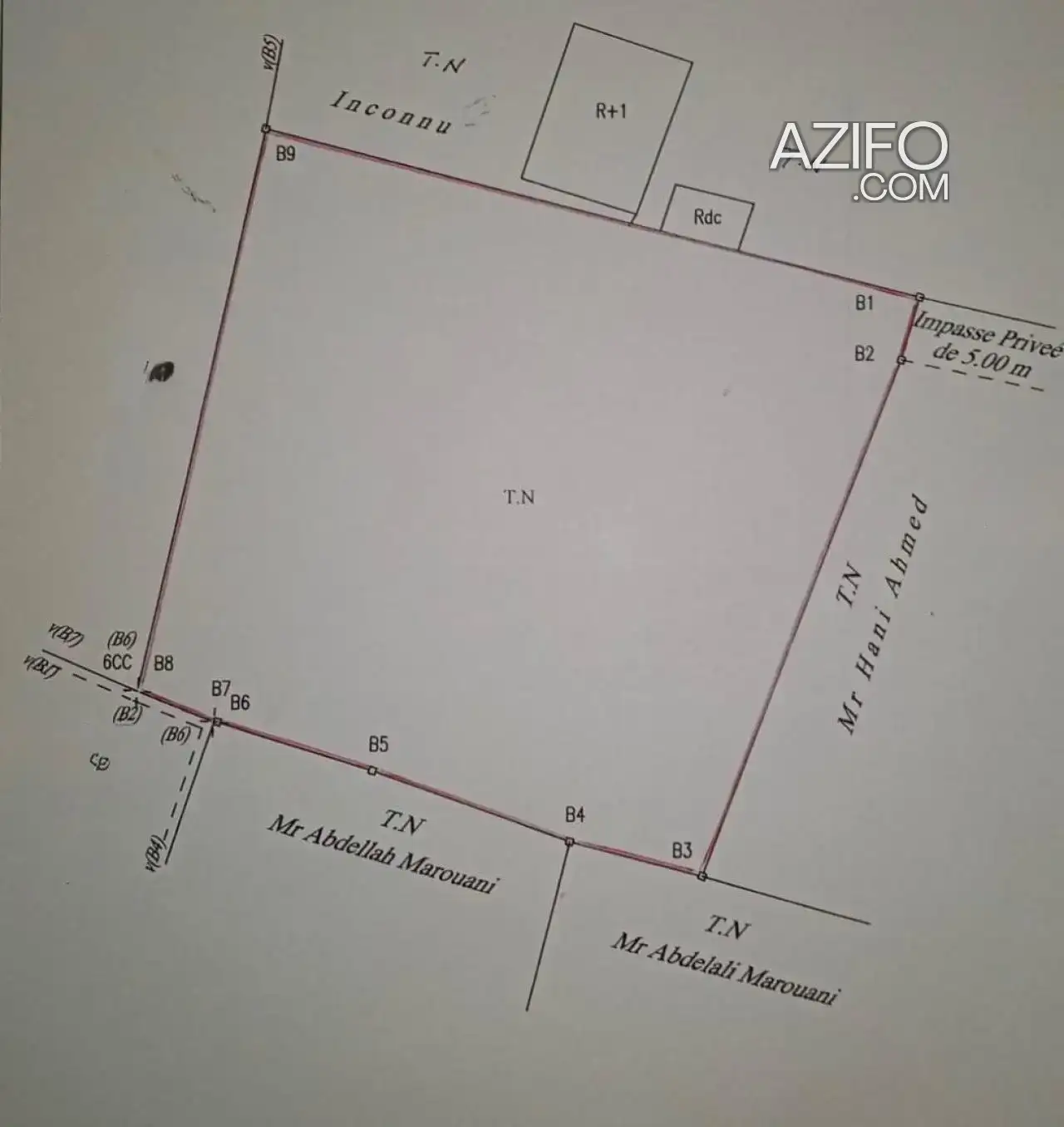 Terrain à vendre à Tanger – 2 069 m² in طنجة - أصيلة, MOROCCO | Azifo
